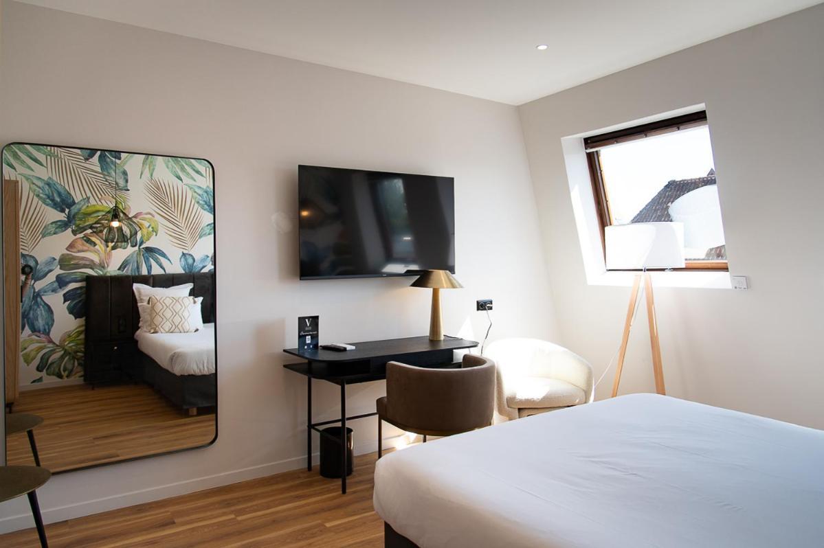 Hotel Restaurant Vaillant Proche Europapark Rulantica Sélestat Eksteriør bilde